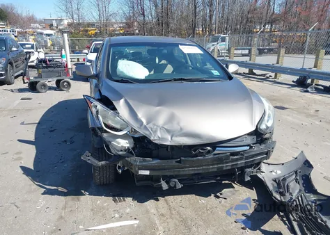 2016 Hyundai Elantra Se from USA, damaged, VIN 5NPDH4AE9GH776071